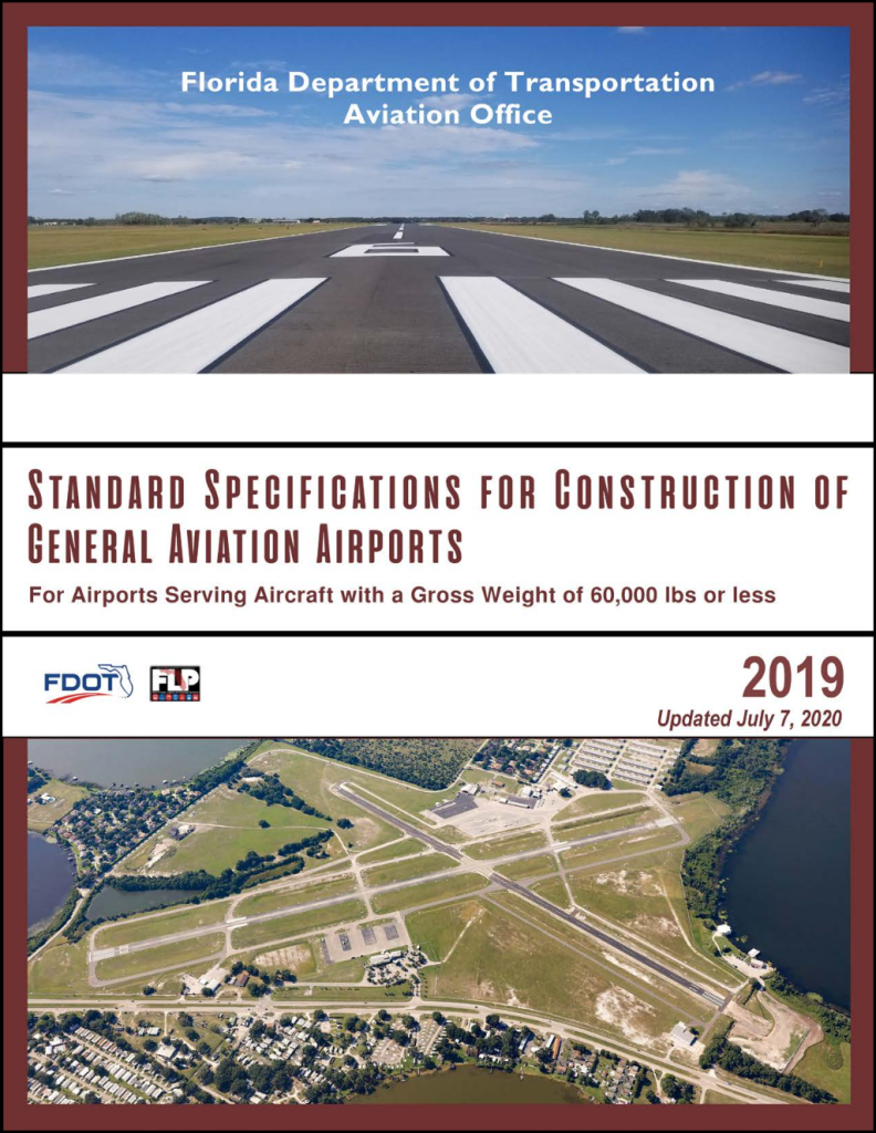 FDOT Standard Specifications for Construction of General Aviation Airports Airside Planning