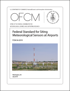 Federal Standard for Siting Meteorological Sensors at Airports