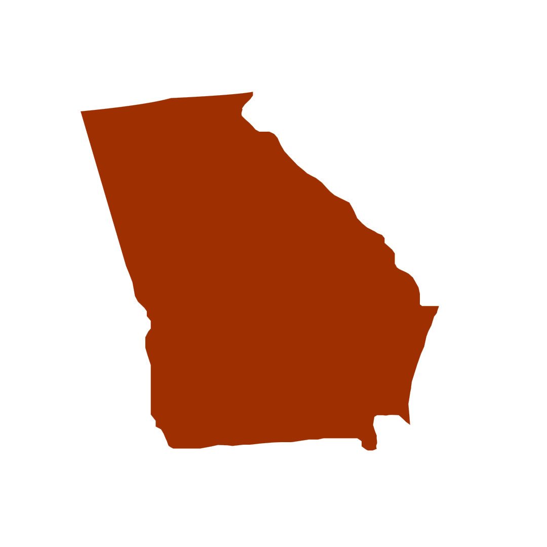 Vector graphic of Georgia