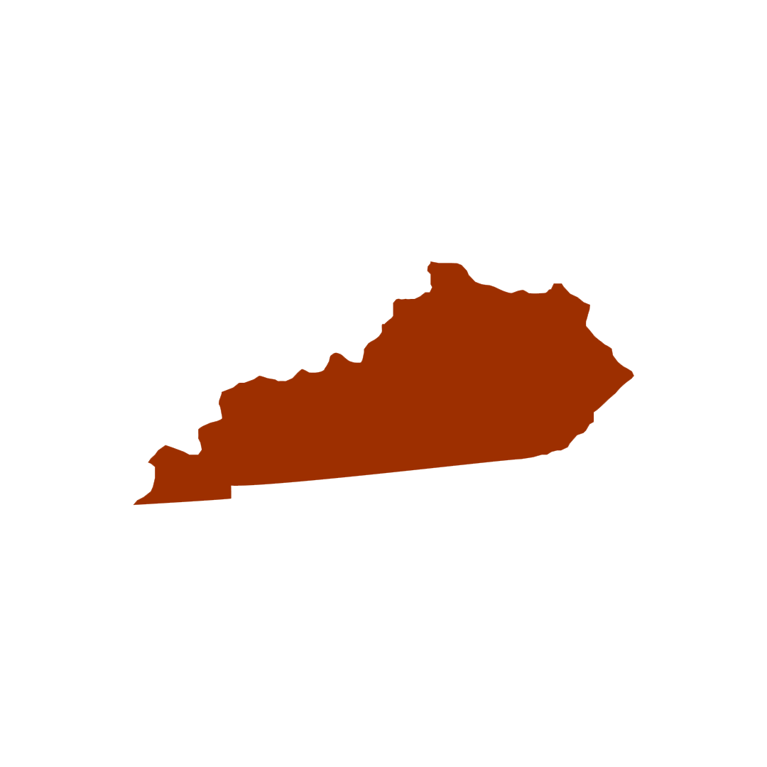 Vector graphic of Kentucky