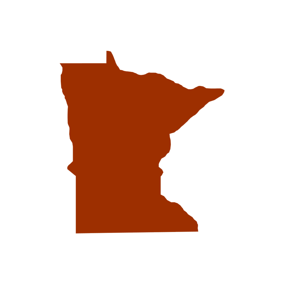 Vector graphic of Minnesota