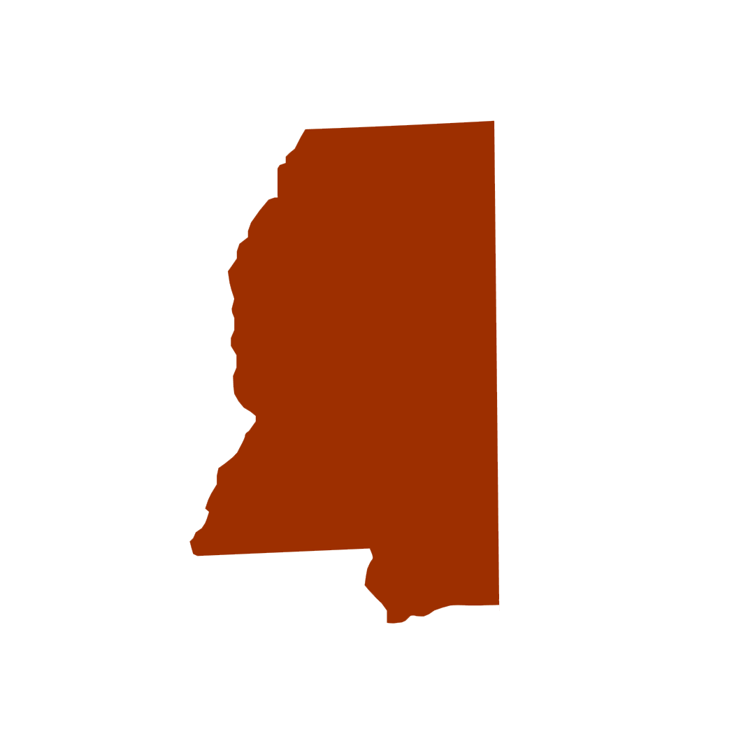 Vector graphic of Mississippi