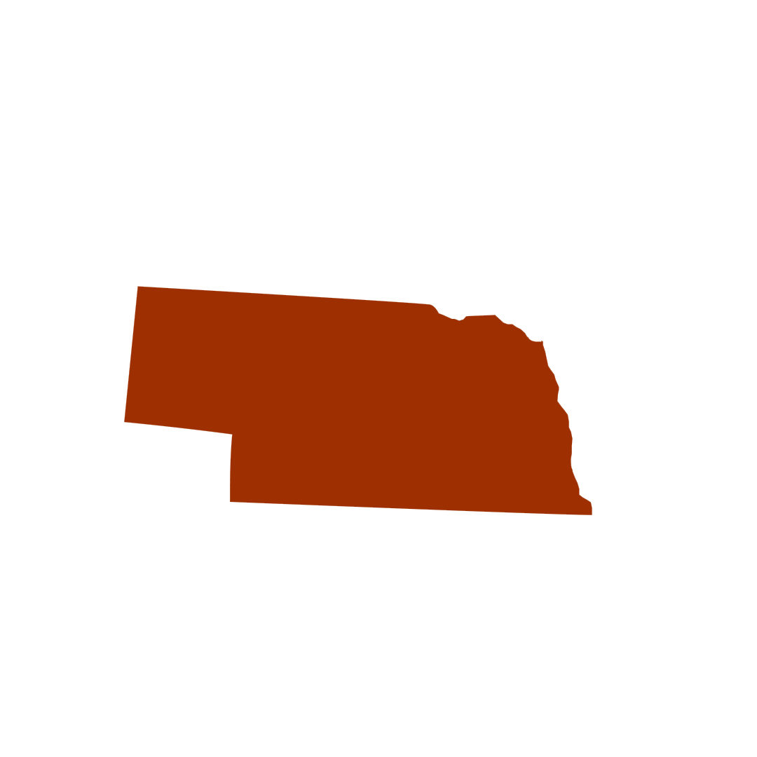 Vector graphic of Nebraska