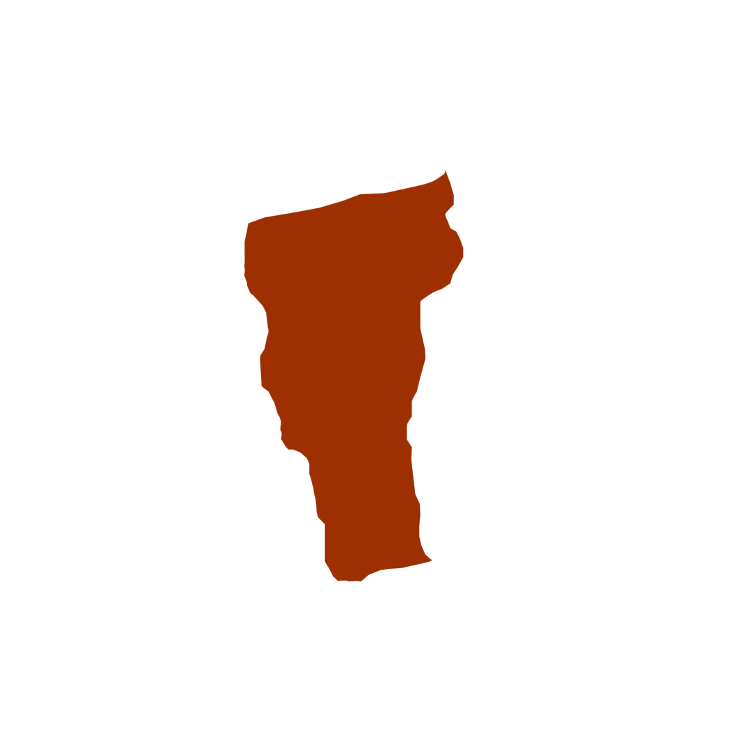 Vector graphic of Vermont